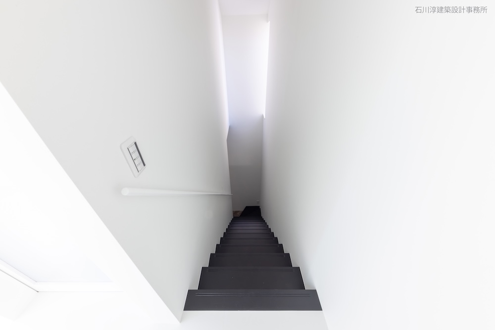 階段から見下ろし